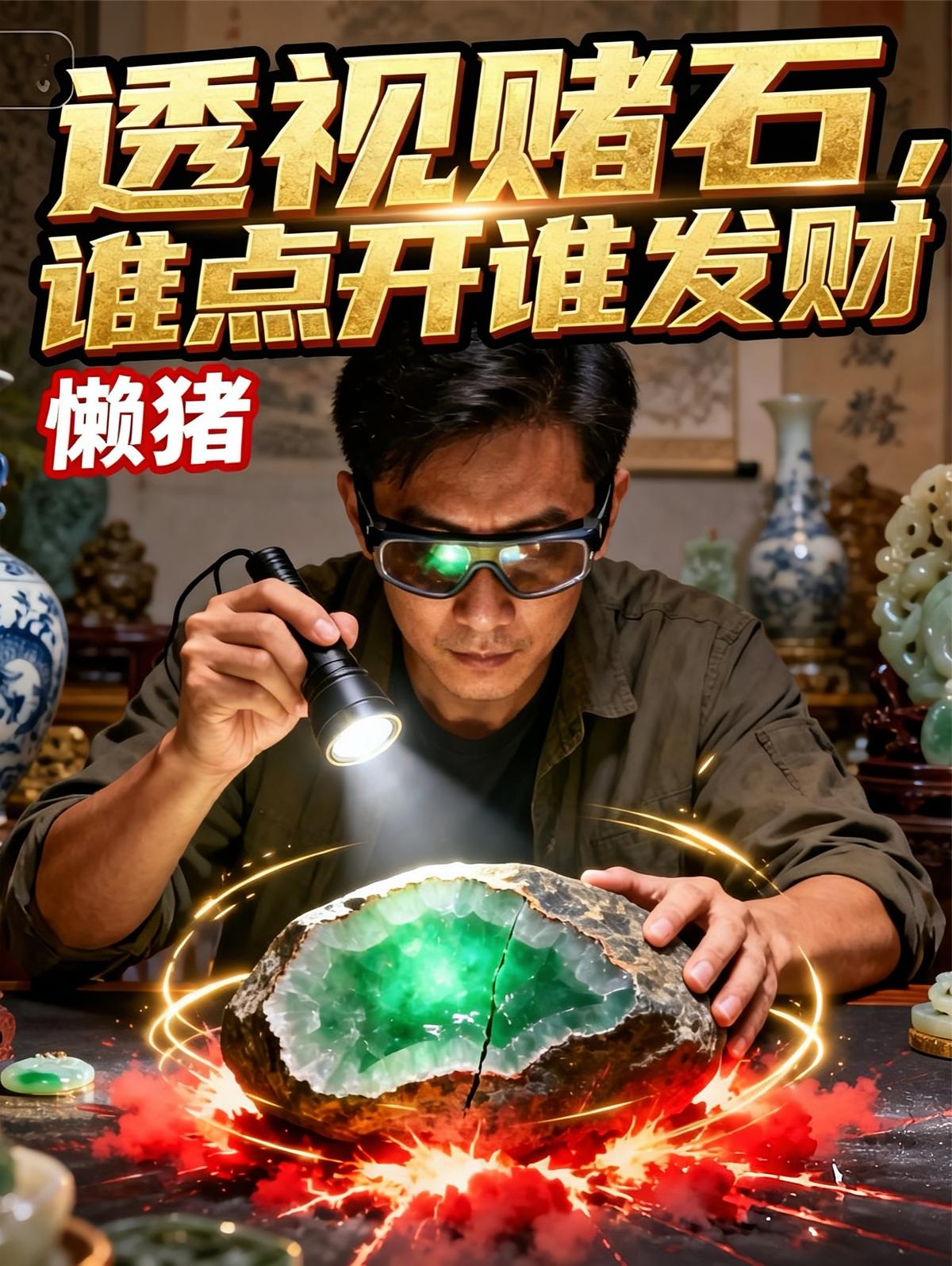 透视赌石，谁点开谁发财