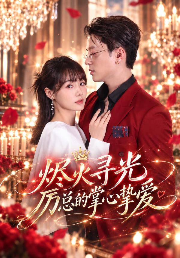 短剧《烬火寻光：厉总的掌心挚爱》海报
