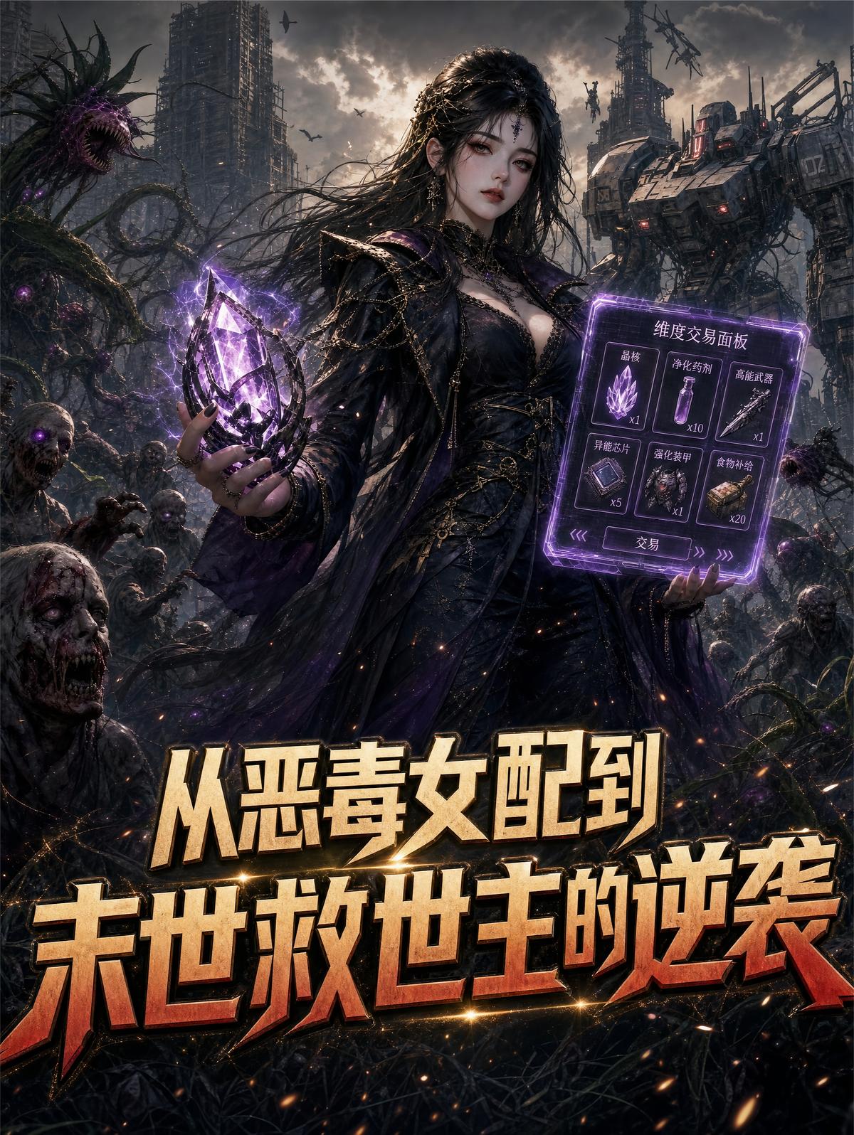 从恶毒女配到末世救世主的逆袭