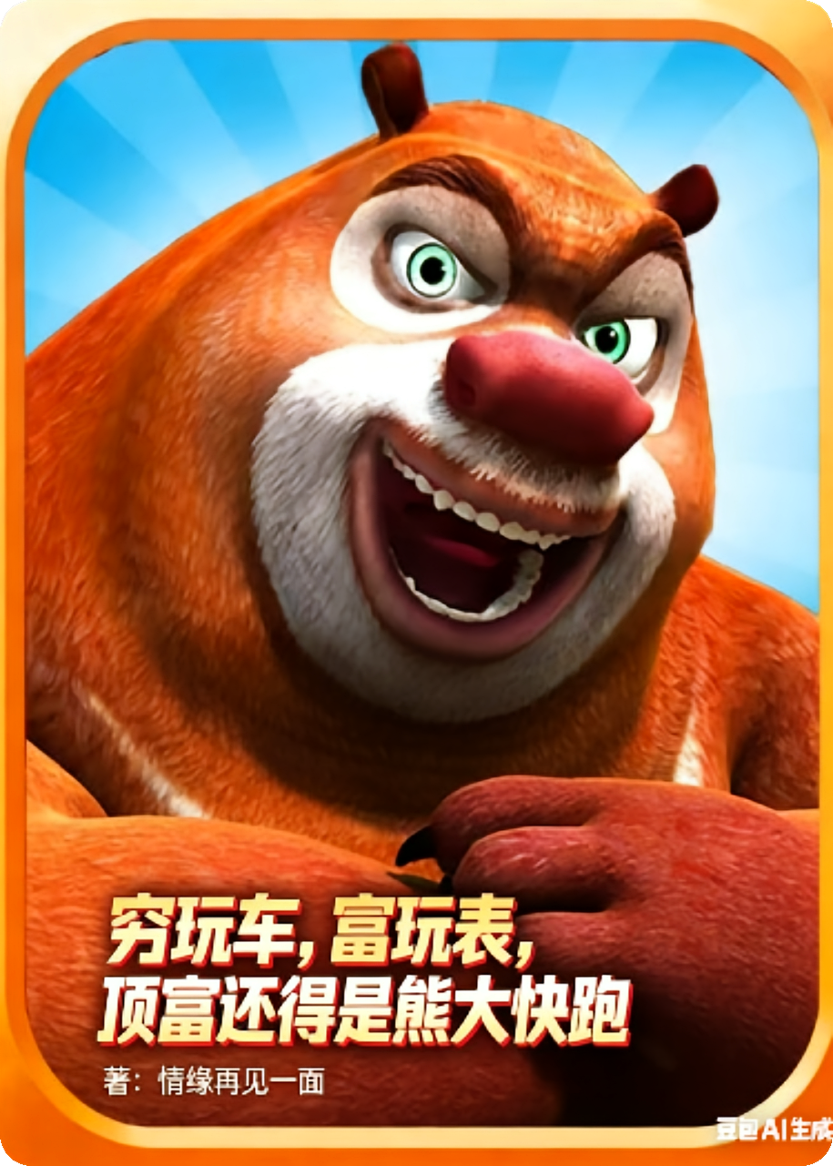 穷玩车，富玩表，顶富还得是熊大快跑