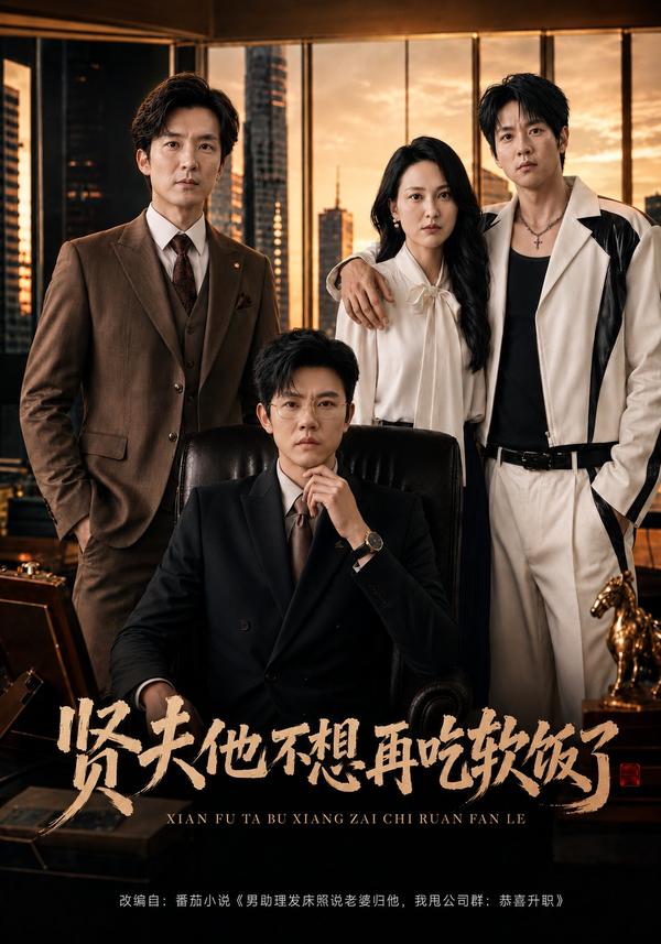 短剧《贤夫他不想再吃软饭了》海报