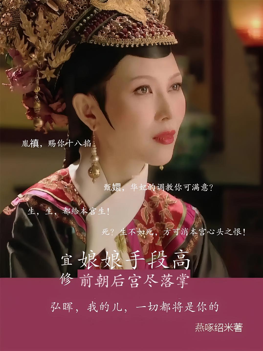 宜修娘娘手段高前朝后宫尽落掌