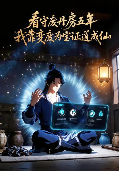 短剧看守废丹房五年，我靠变废为宝证道成仙海报