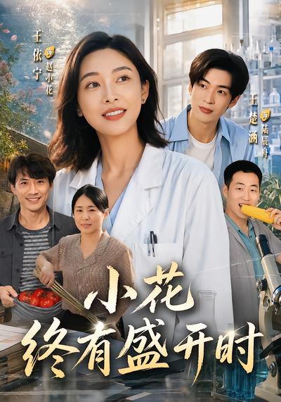 短剧《小花终有盛开时》海报