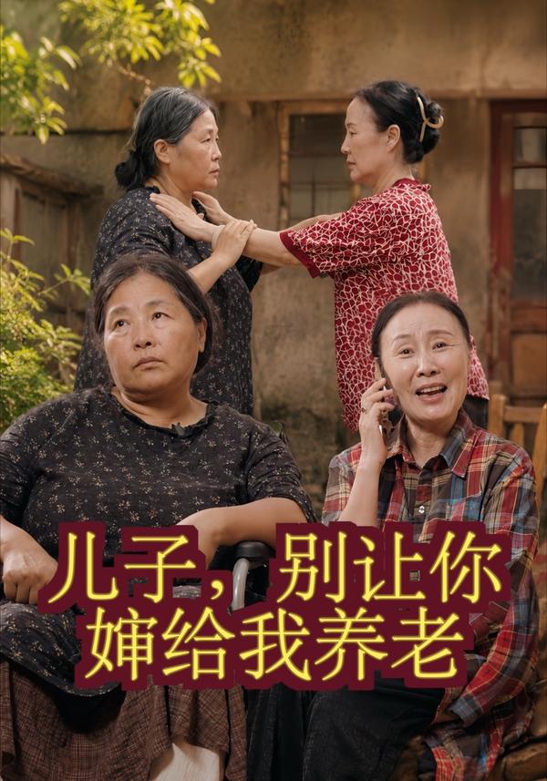 短剧《儿子，别让你婶给我养老》海报