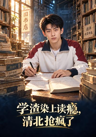 学渣染上读瘾，清北抢疯了封面