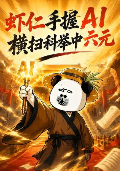 虾仁手握AI，横扫科举中六元 - 在线观看