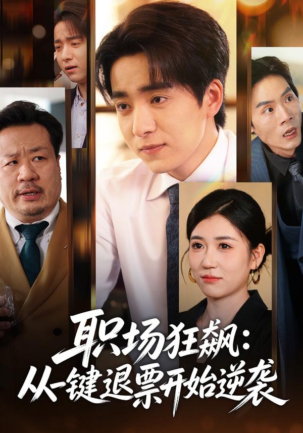 短剧职场狂飙：从一键退票开始逆袭海报