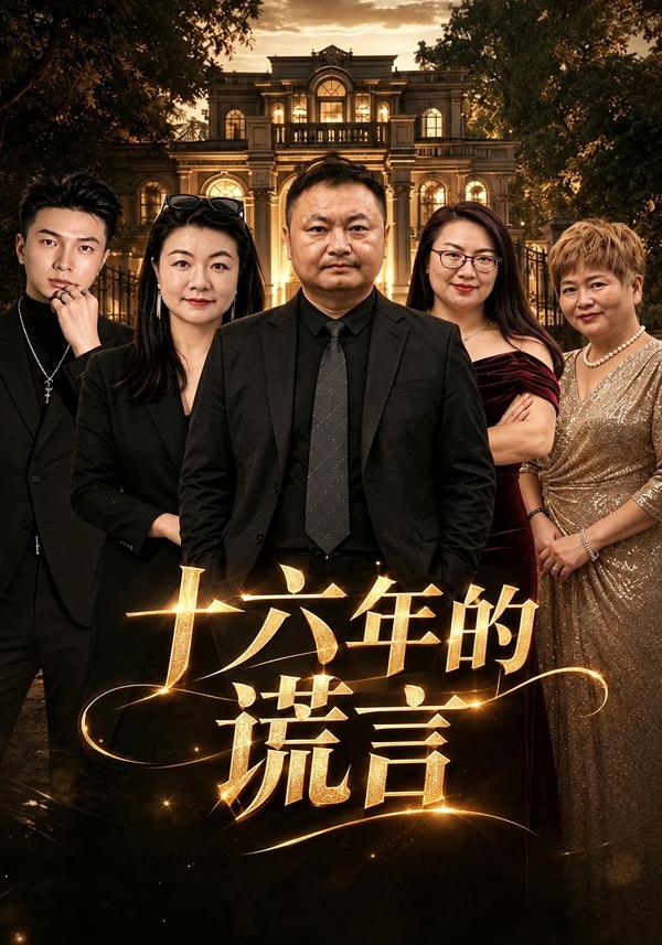 短剧《十六年的谎言》海报