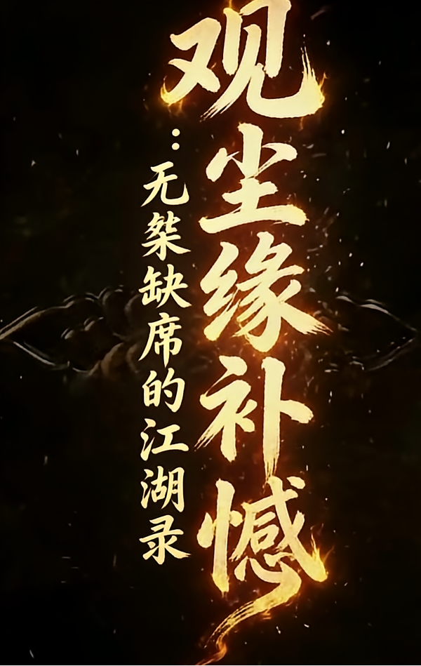 观尘缘补憾：无桀缺席的江湖录