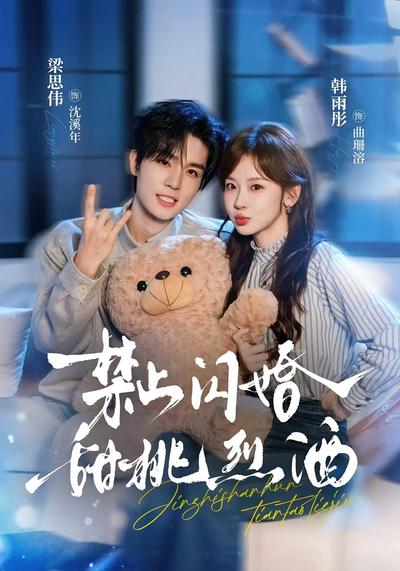 禁止闪婚：甜桃烈酒封面