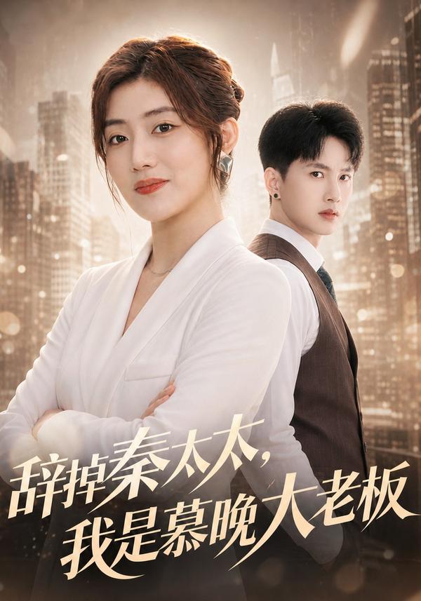 短剧《辞掉秦太太，我是慕晚大老板》海报