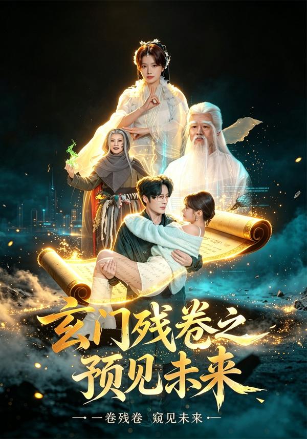 短剧《玄门残卷之预见未来》海报