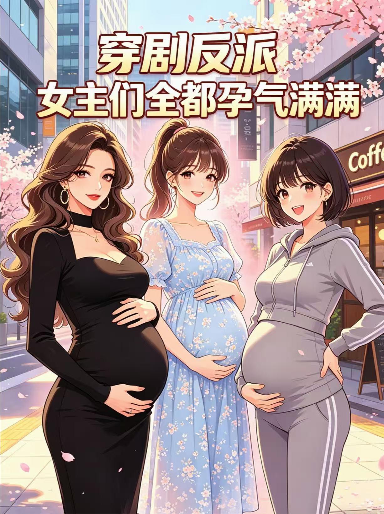 穿剧反派，女主们全都孕气满满