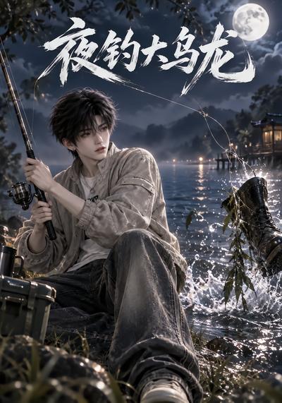 漫剧《夜钓大乌龙》海报