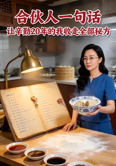 短剧合伙人一句话让辛勤20年的我收走全部秘方海报