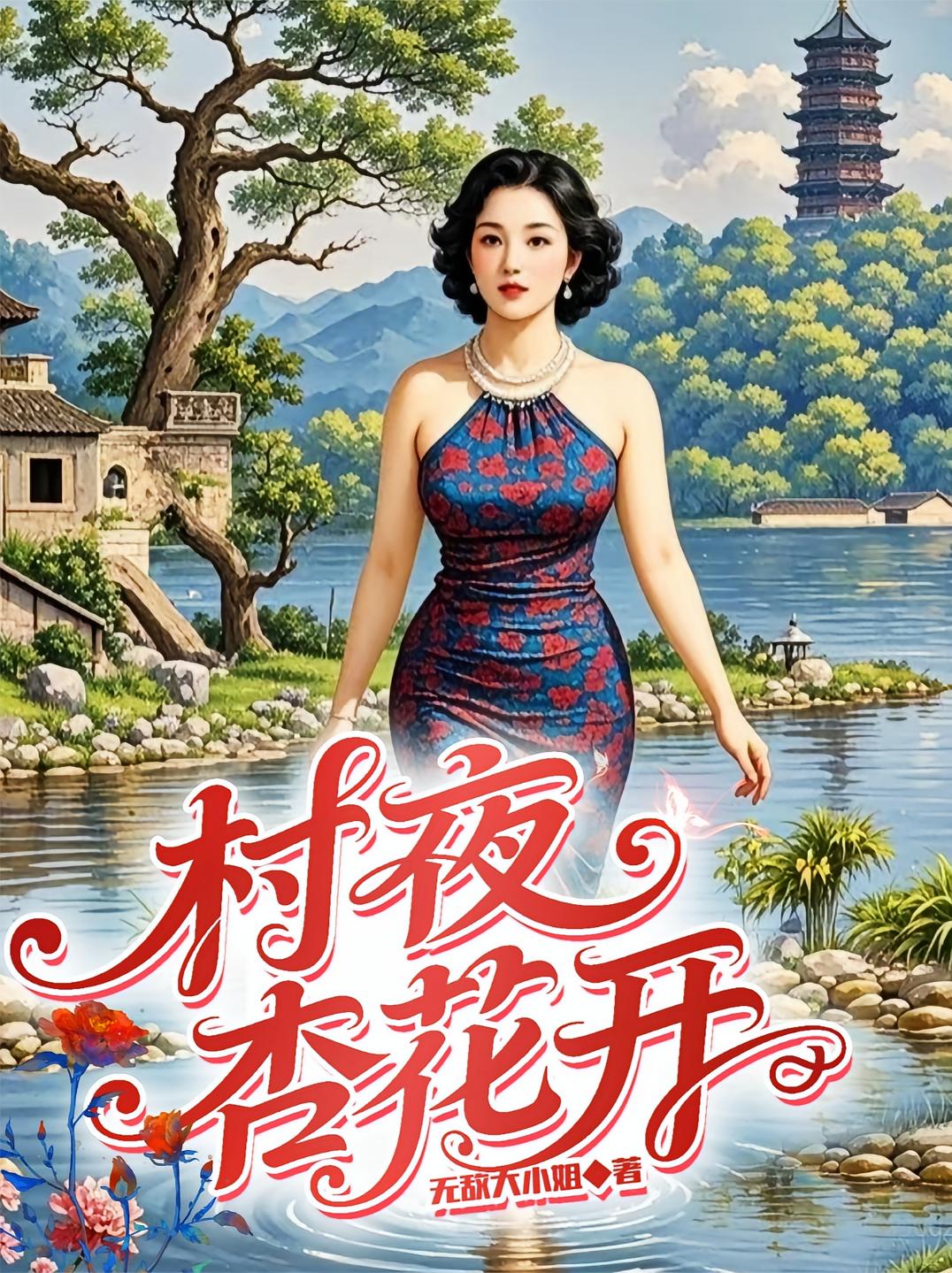 村夜杏花开