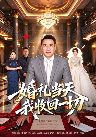 短剧《婚礼当天我收回一切》海报