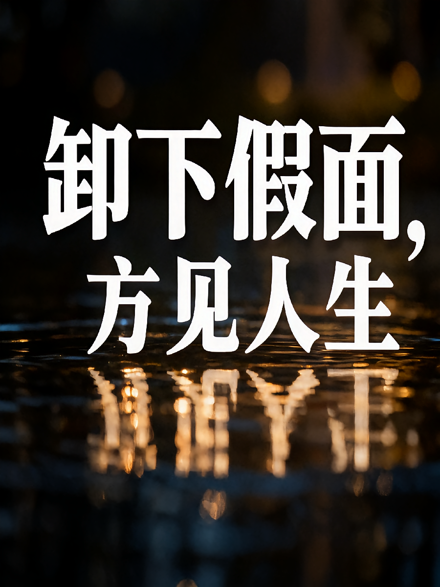 卸下假面，方见人生