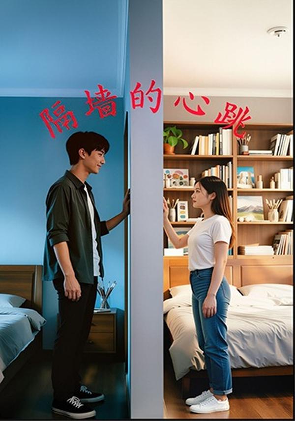 短剧《隔墙的心跳》海报