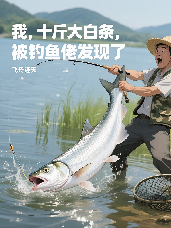 我，十斤大白条，被钓鱼佬发现了