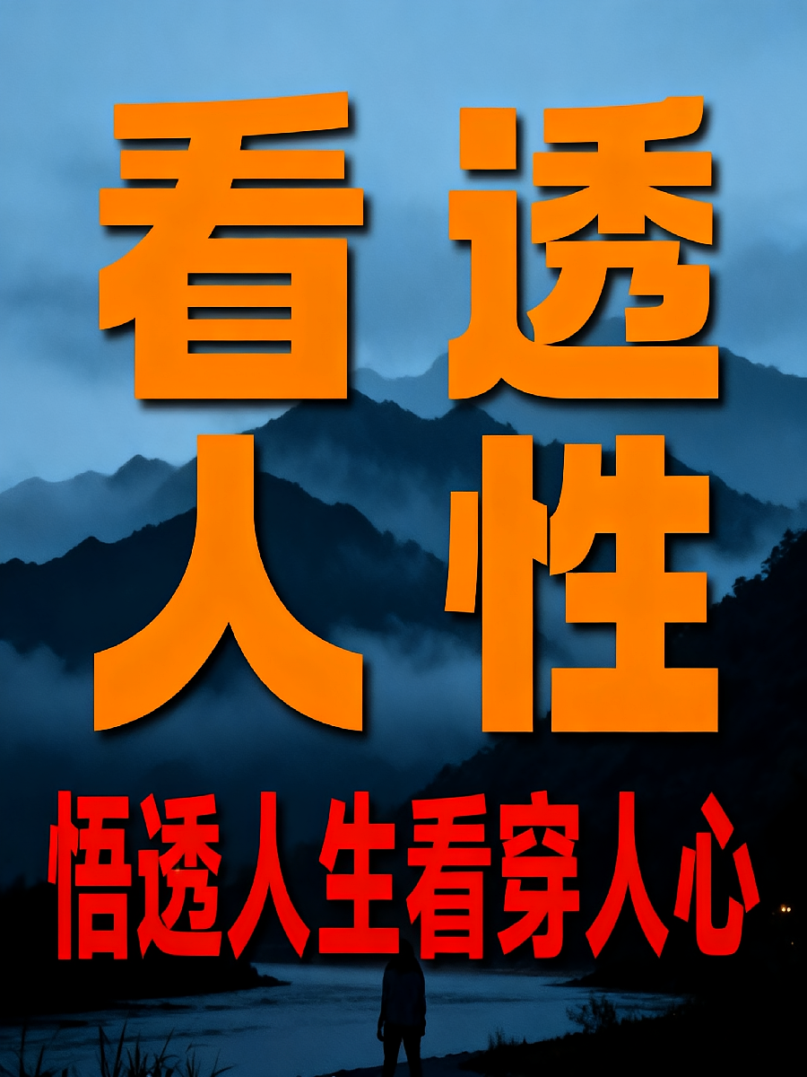 看透人性，悟透人生，看穿人心