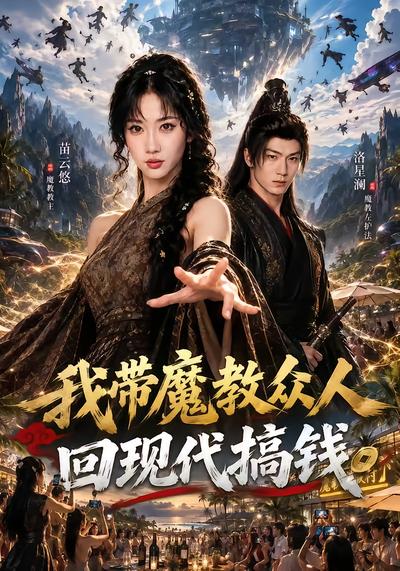 短剧《我带魔教众人回现代搞钱》海报