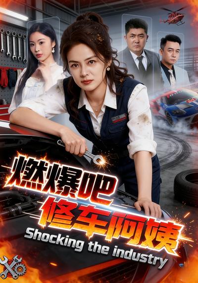 燃爆吧修车阿姨