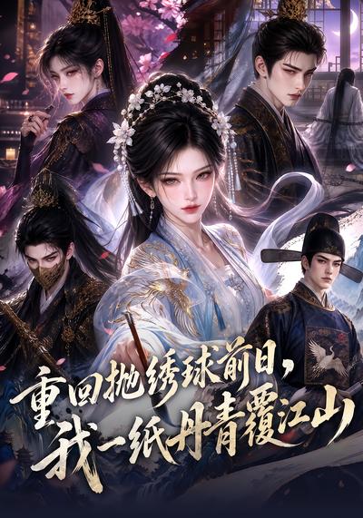 重回抛绣球前日，我一纸丹青覆江山封面