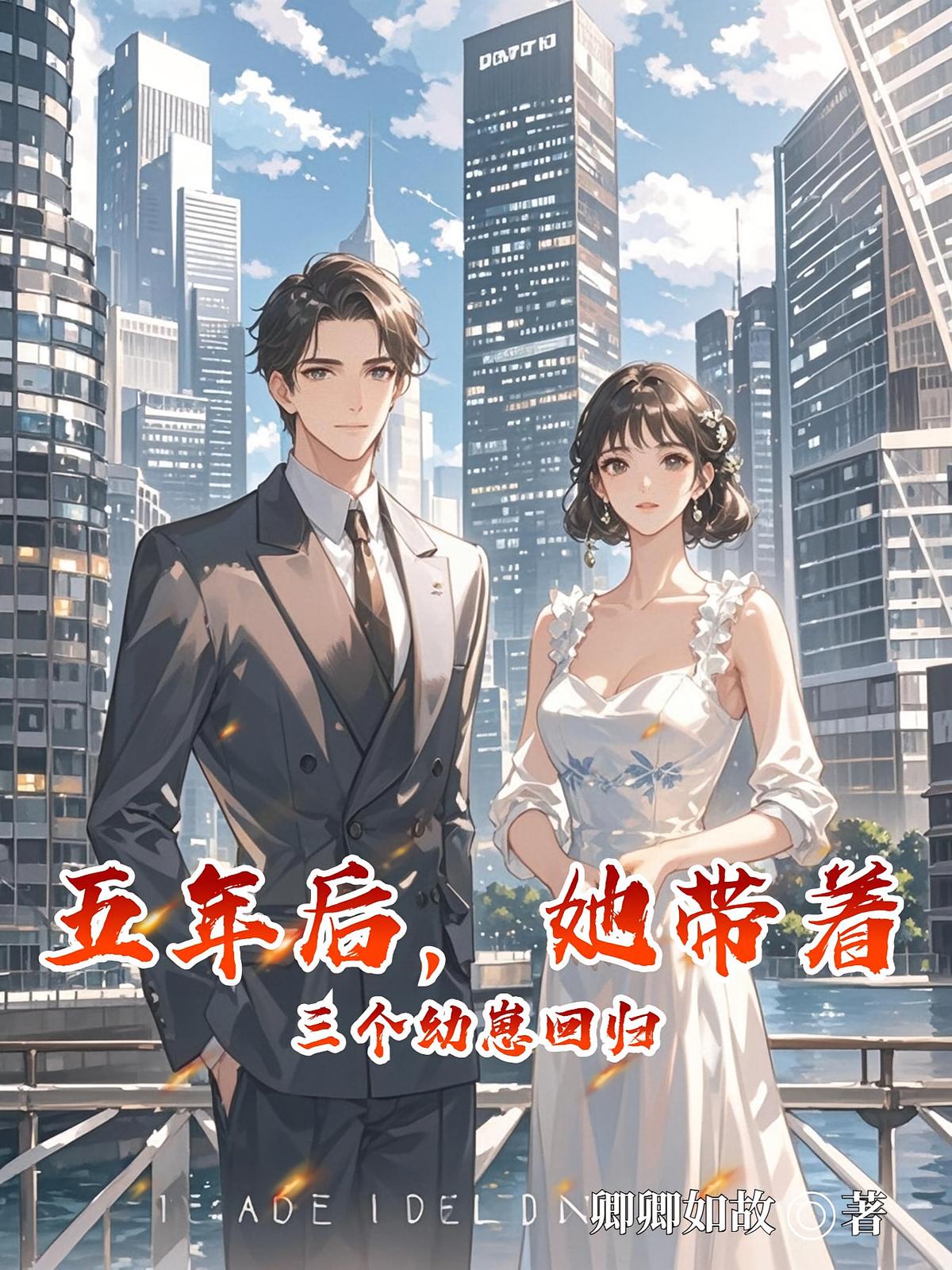 五年后，她带着三个幼崽回归