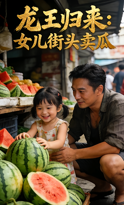 龙王归来：女儿街头卖瓜