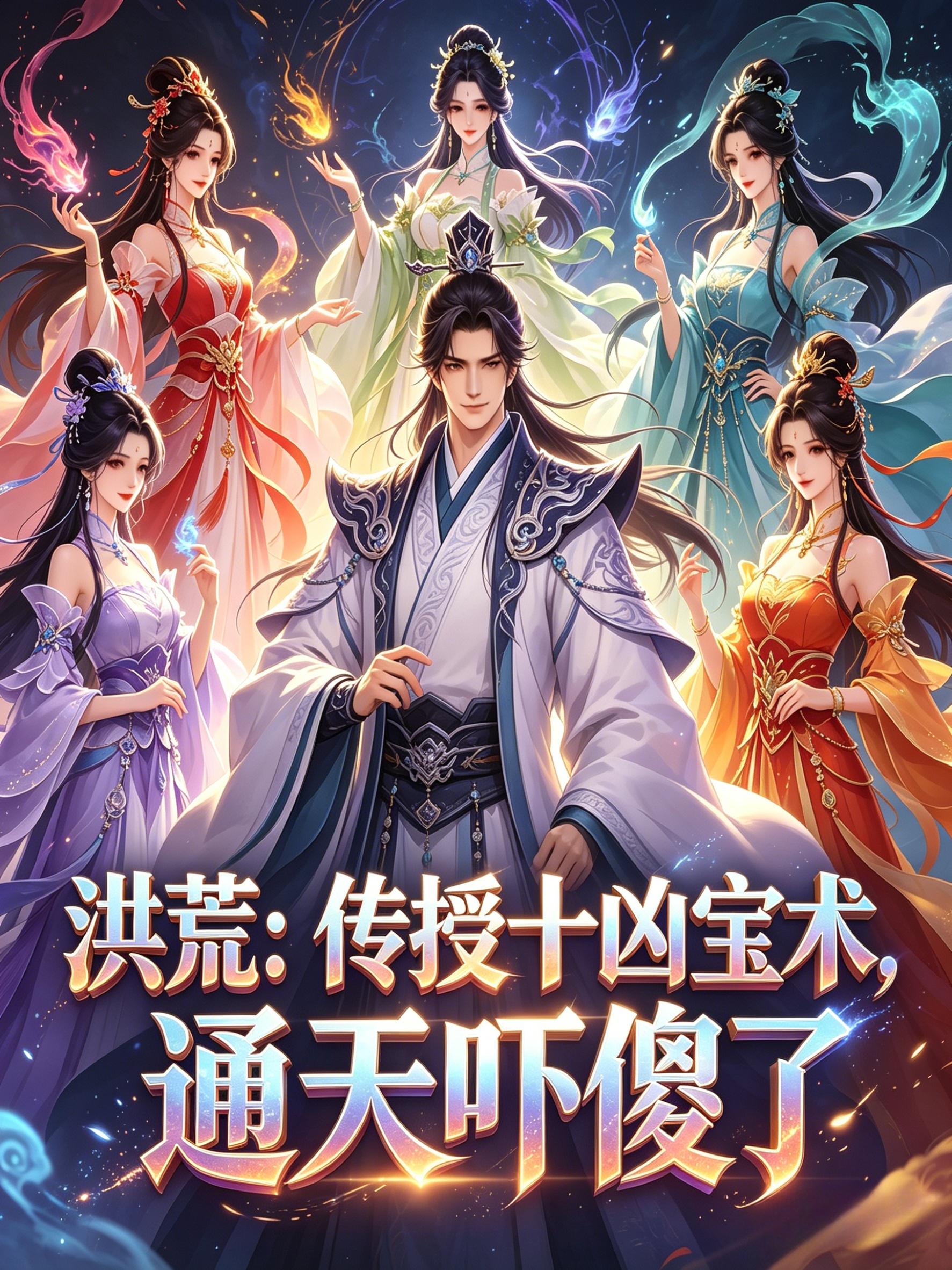 洪荒：传授十凶宝术，通天吓傻了