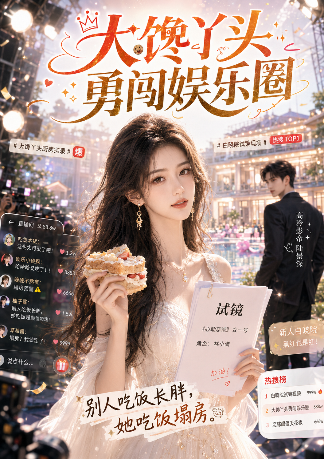 大馋丫头勇闯娱乐圈