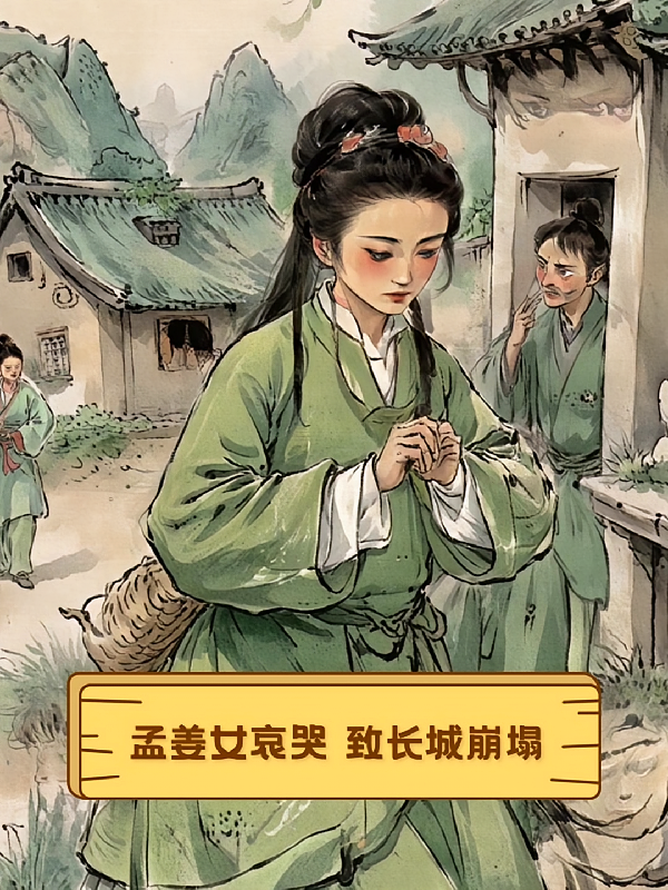 孟姜女哀哭致长城崩塌