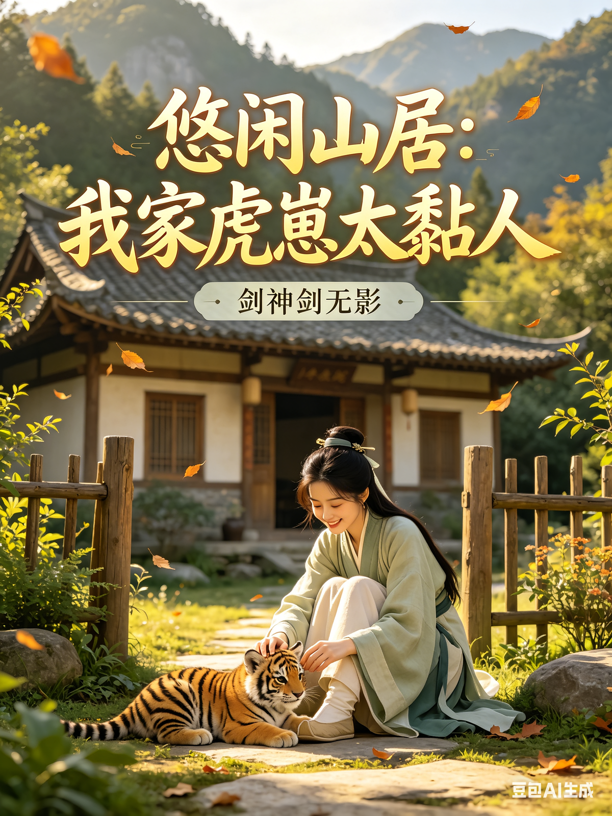 悠闲山居：我家虎崽太黏人