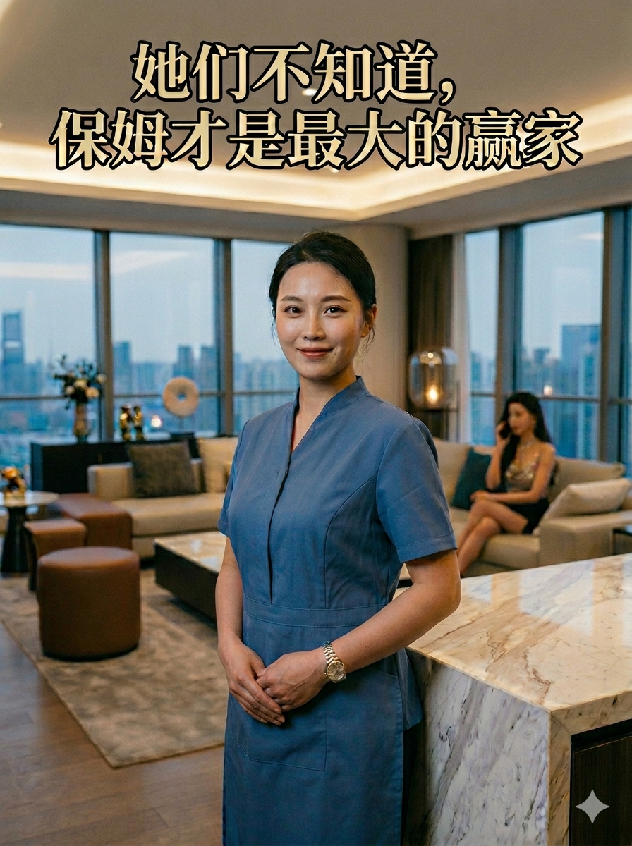 她们不知道，保姆才是最大的赢家