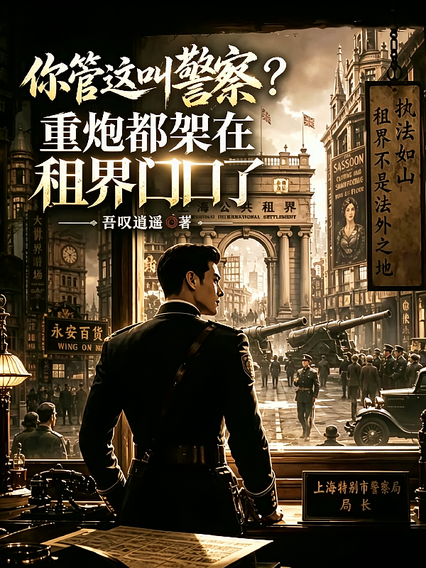 你管这叫警察？重炮都架租界口了