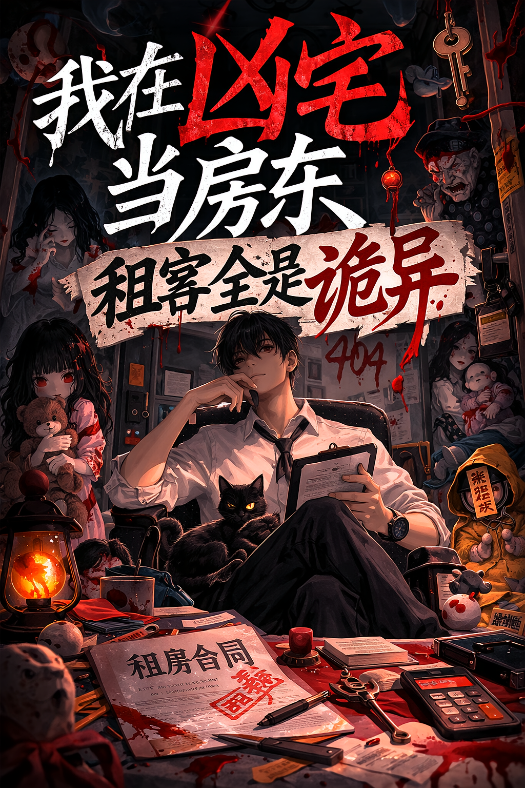 我在凶宅当房东，租客全是诡异