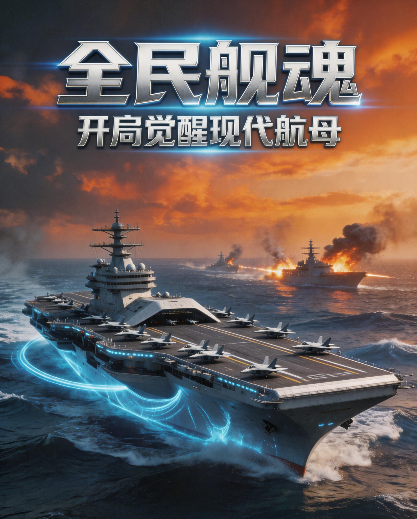 全民舰魂：开局觉醒现代航母