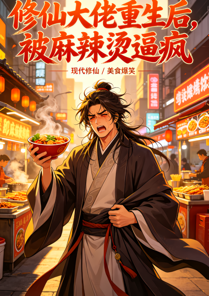 修仙大佬重生后，被麻辣烫逼疯