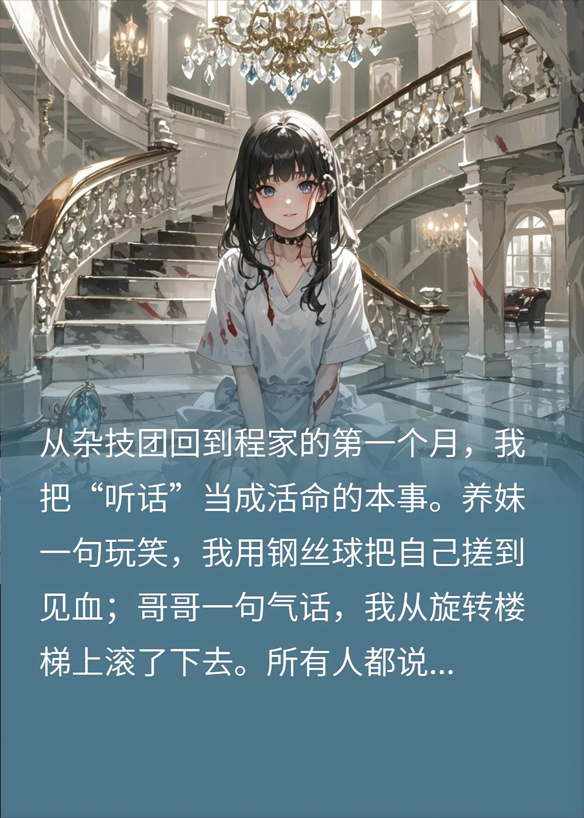 被人贩子虐待六年重回豪门，全家求我别听话了