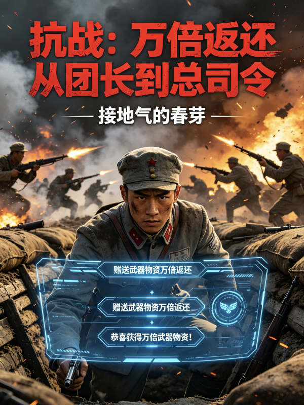 抗战：万倍返还，从团长到总司令