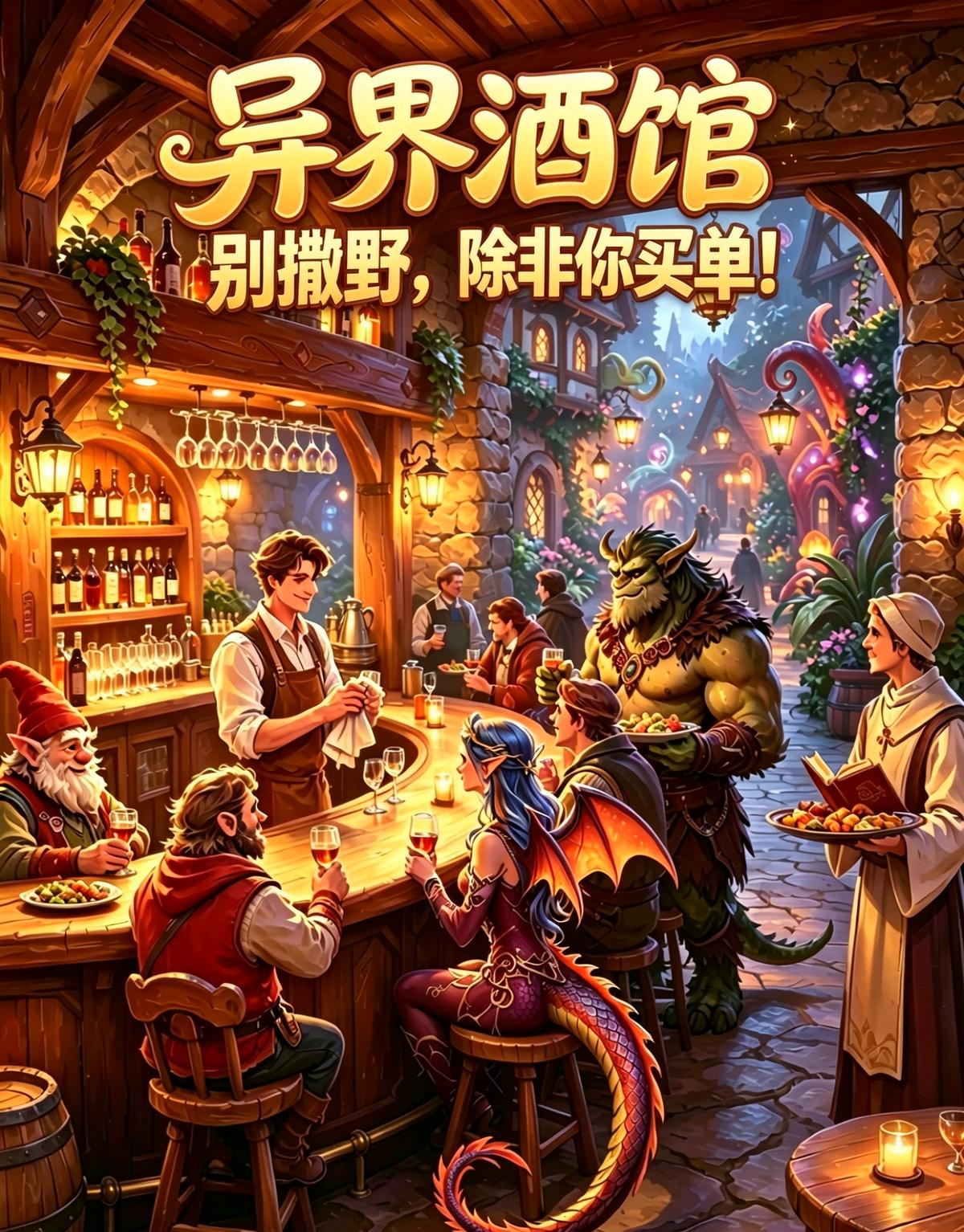 异界酒馆：别撒野，除非你买单！
