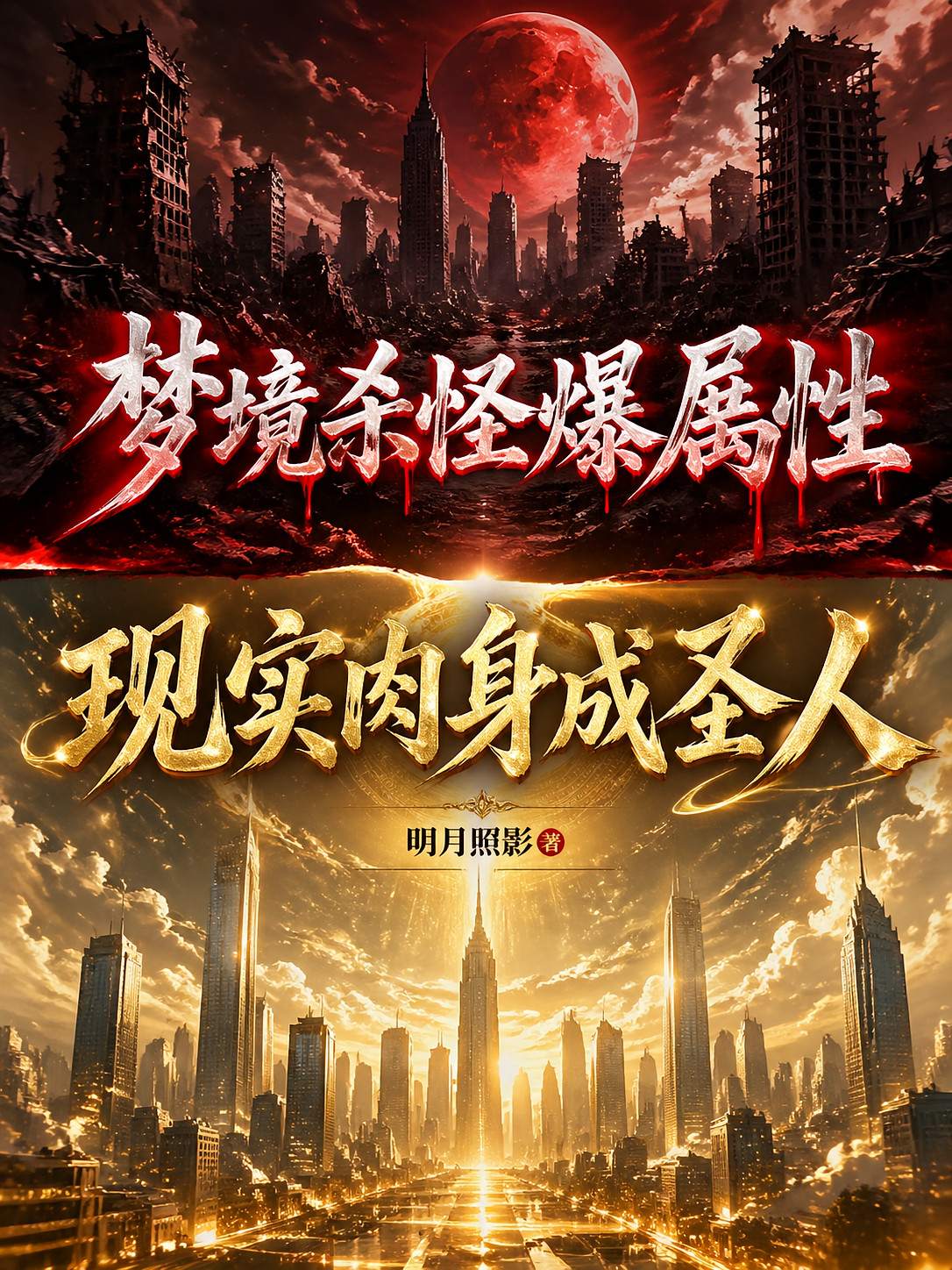 梦境杀怪爆属性，现实肉身成圣人