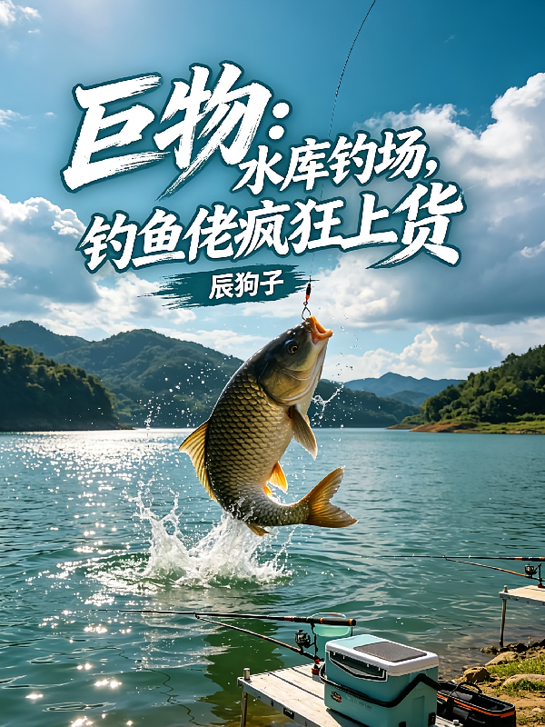 巨物：水库钓场，钓鱼佬疯狂上货