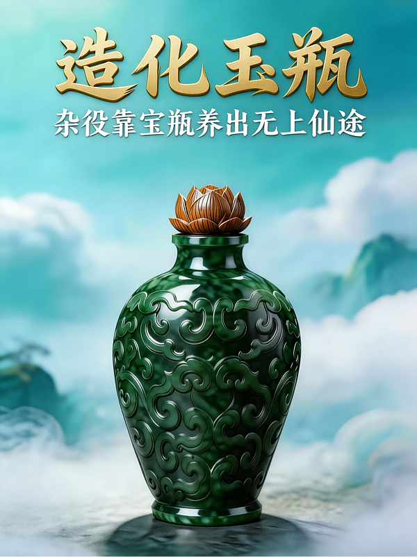 造化玉瓶：杂役靠宝瓶养出无上仙