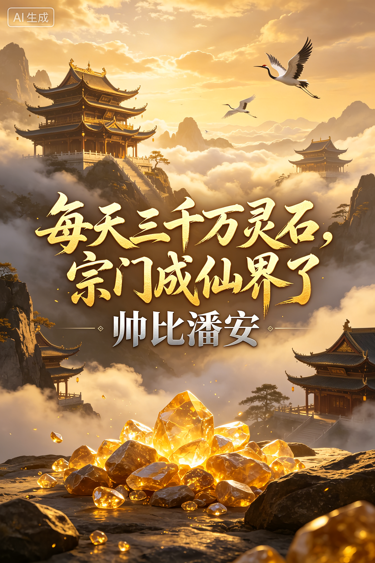 每天三千万灵石，宗门成仙界了