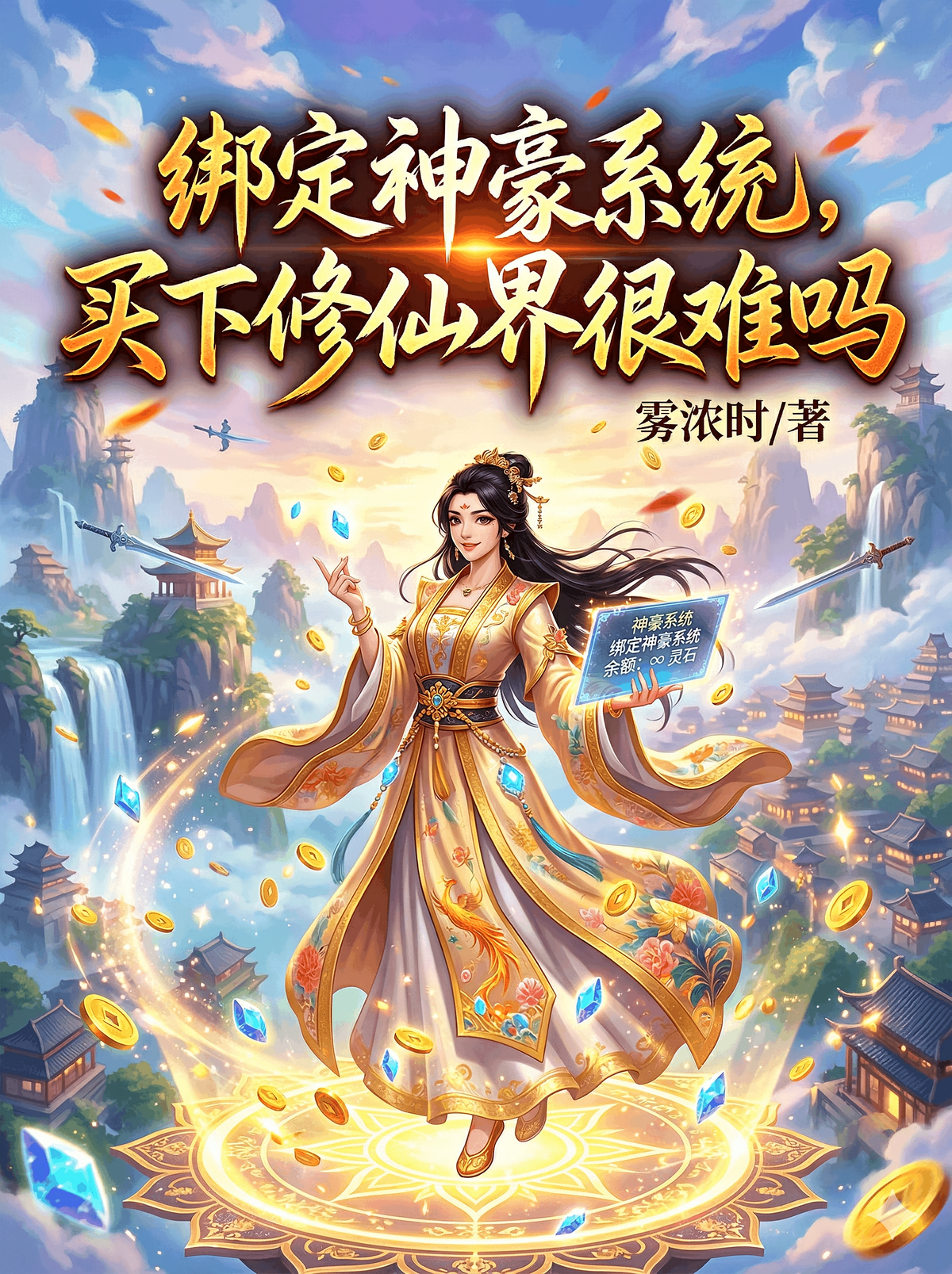 绑定神豪系统，买下修仙界很难吗