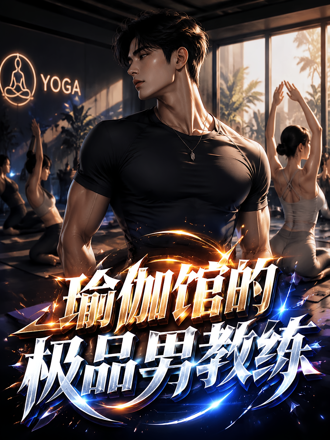 瑜伽馆的极品男教练