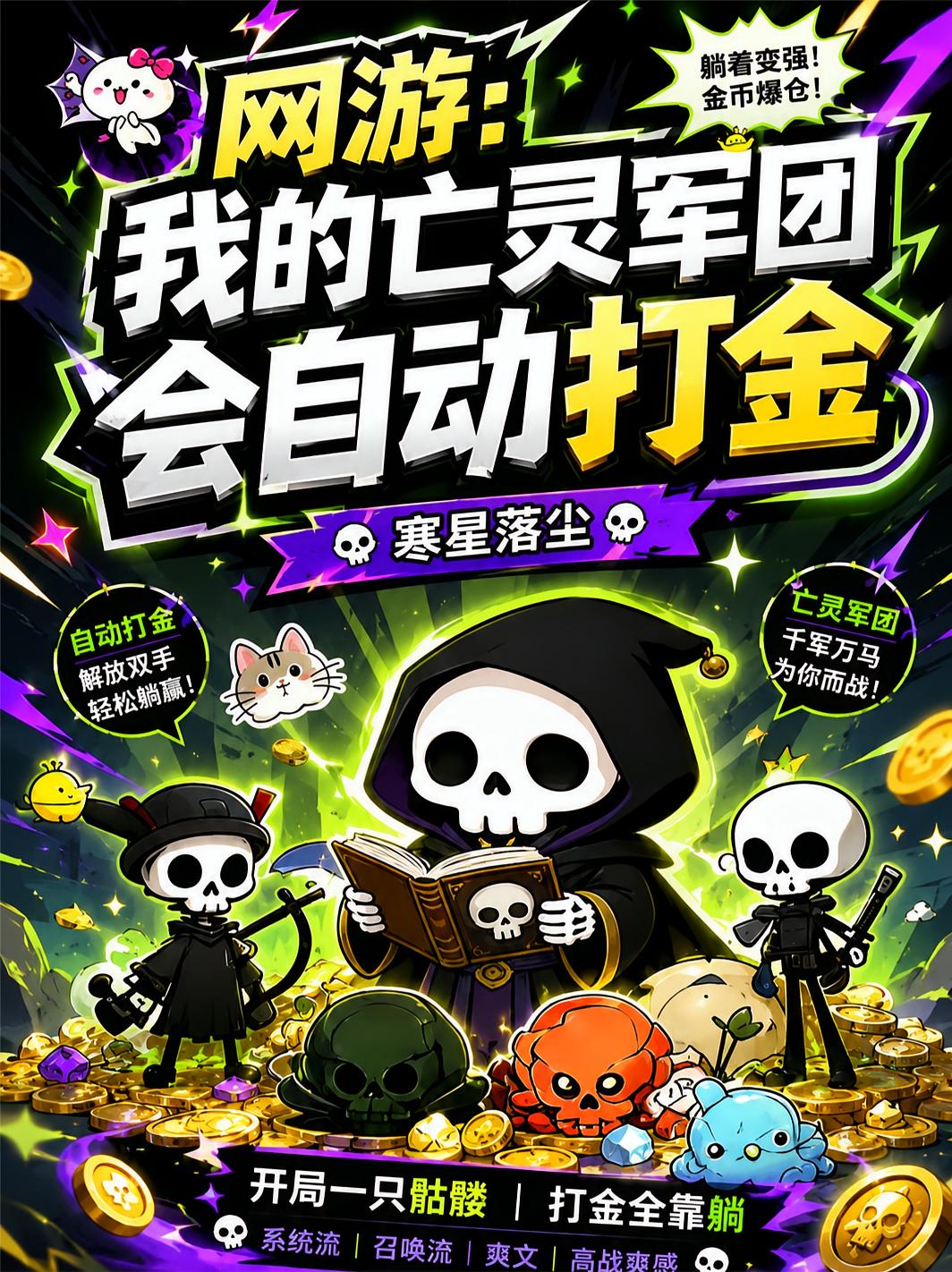 网游：我的亡灵军团会自动打金